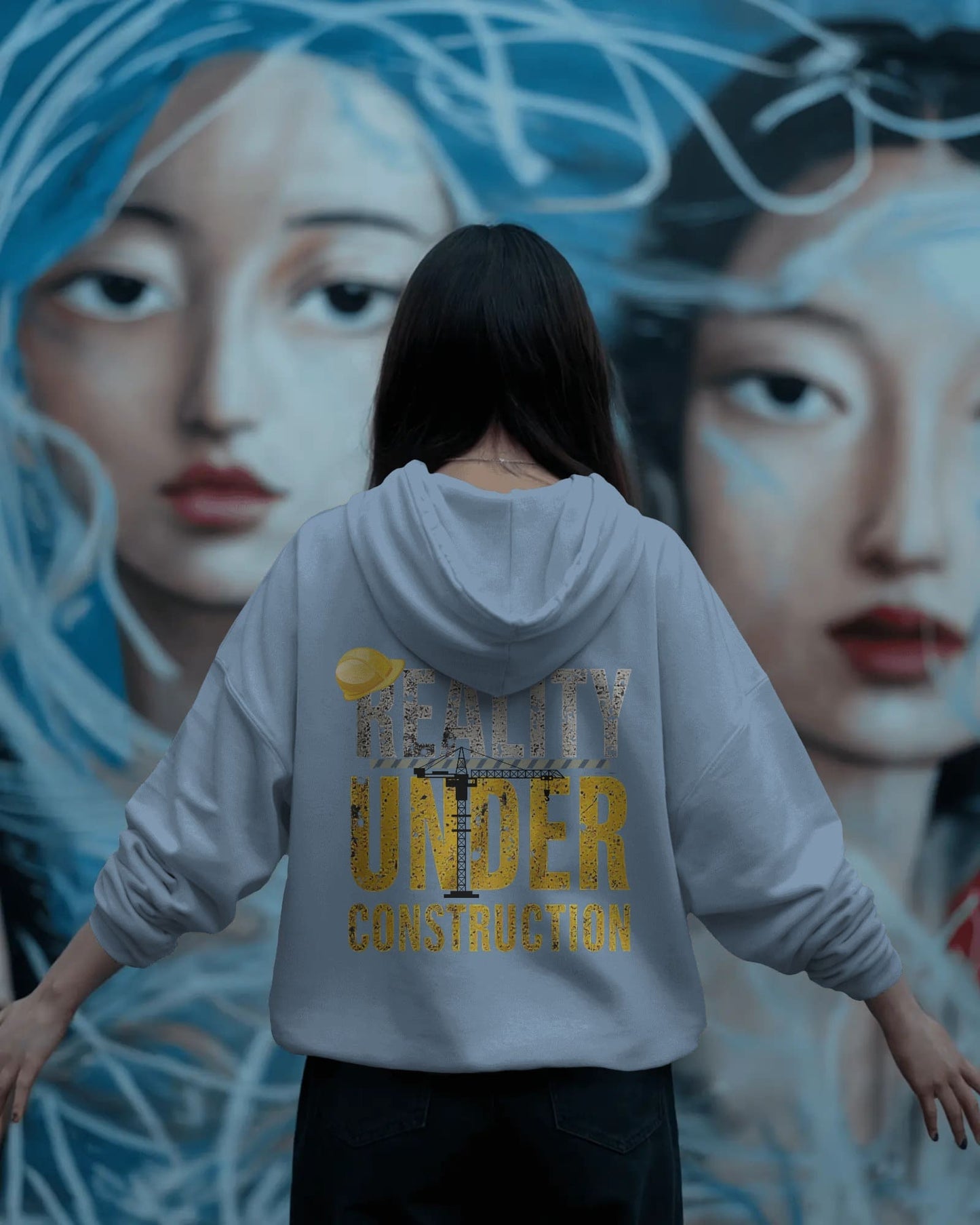 Reality Under Construction- Women Hoodie