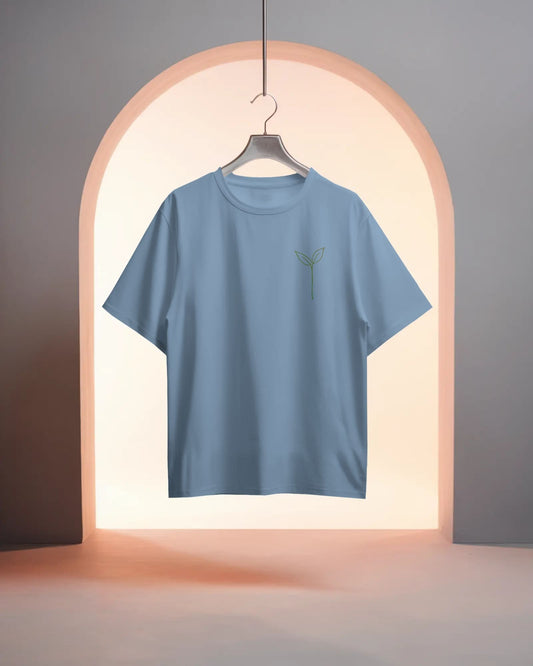 Leaf Logo- Women Oversize T-shirt