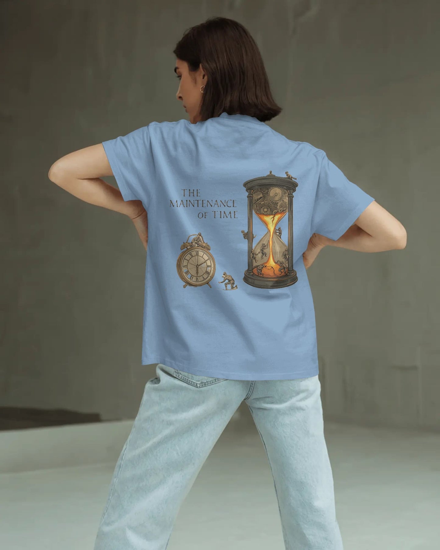 Maintenance of Time- Women Oversize T-Shirt