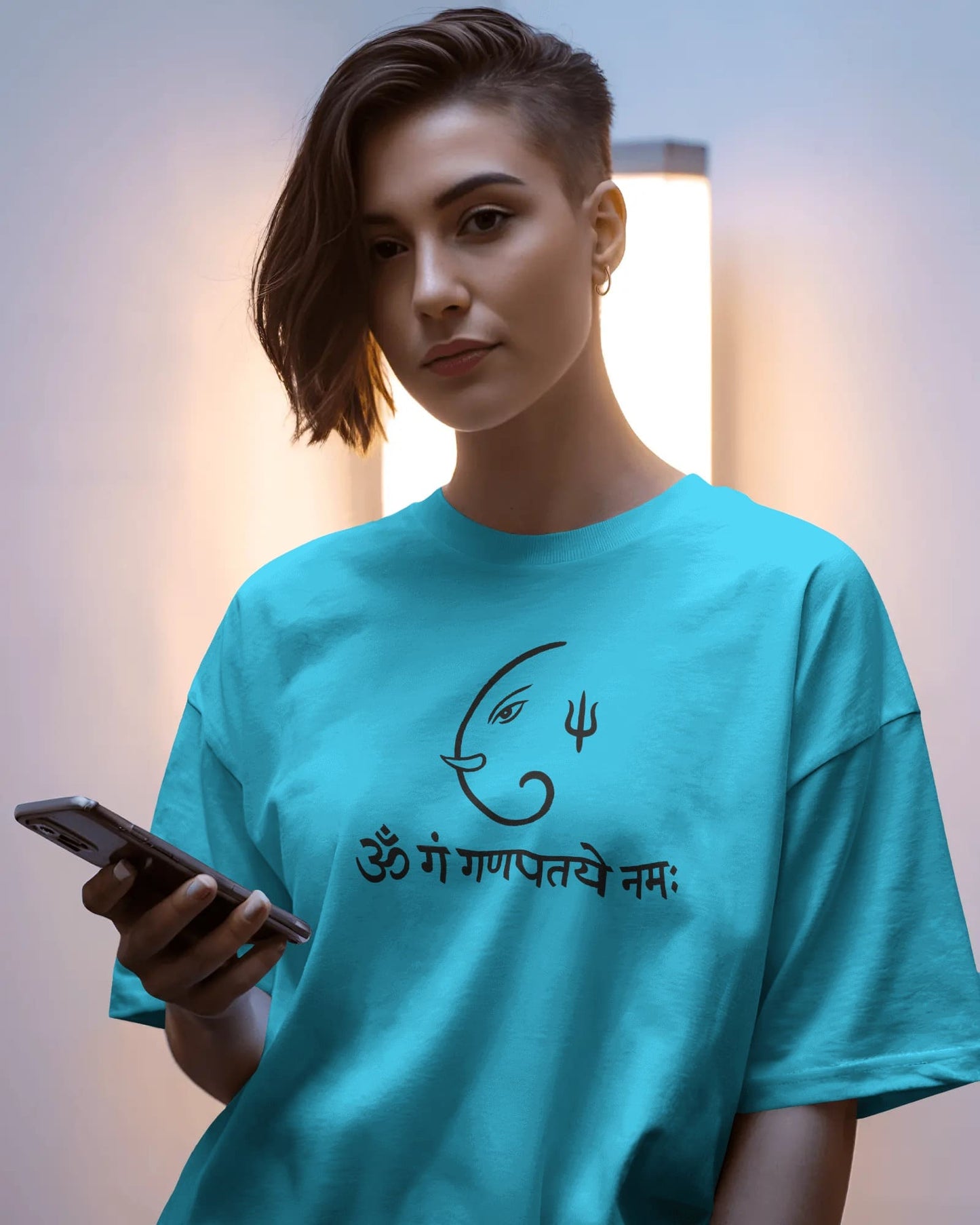 Om Ganpati Namah in Sketch-W