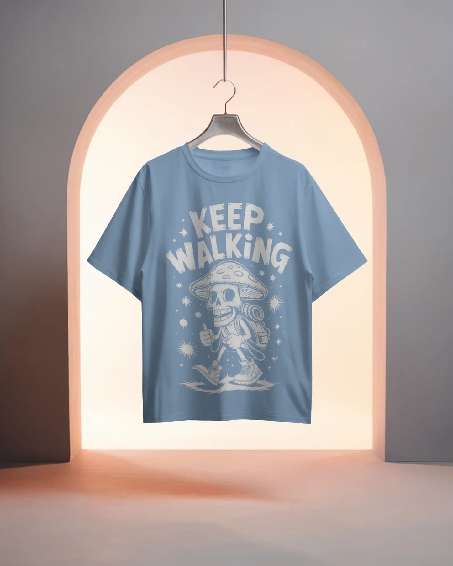 Keep Walking- Men Oversize T-shirt