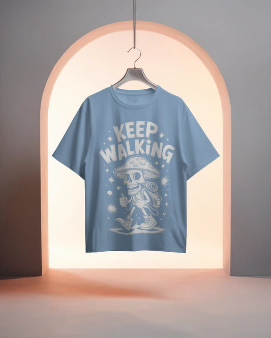 Keep Walking- Men Oversize T-shirt