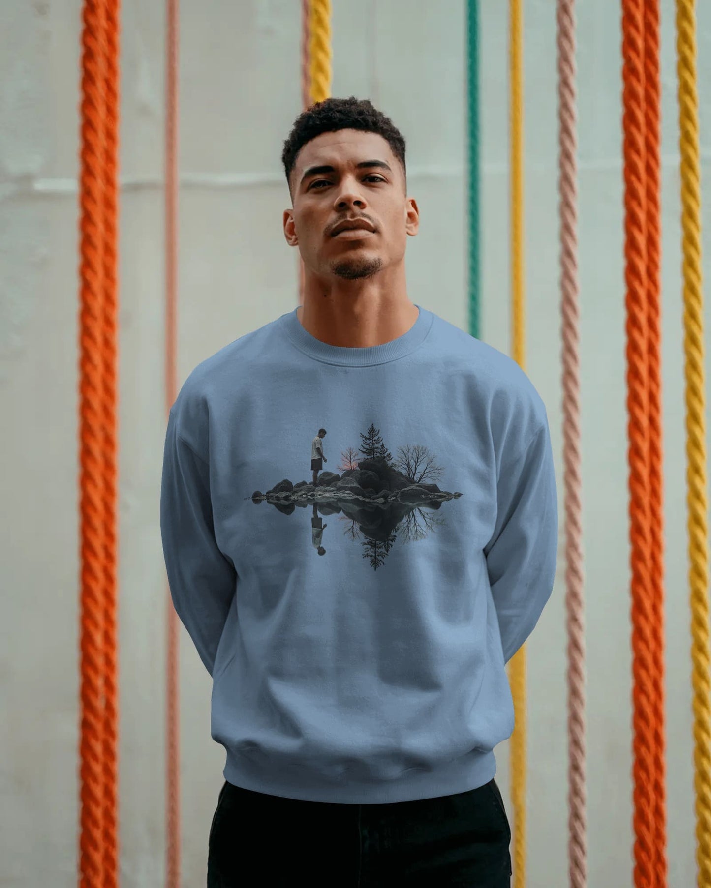 Mirror Image- Men Sweatshirt