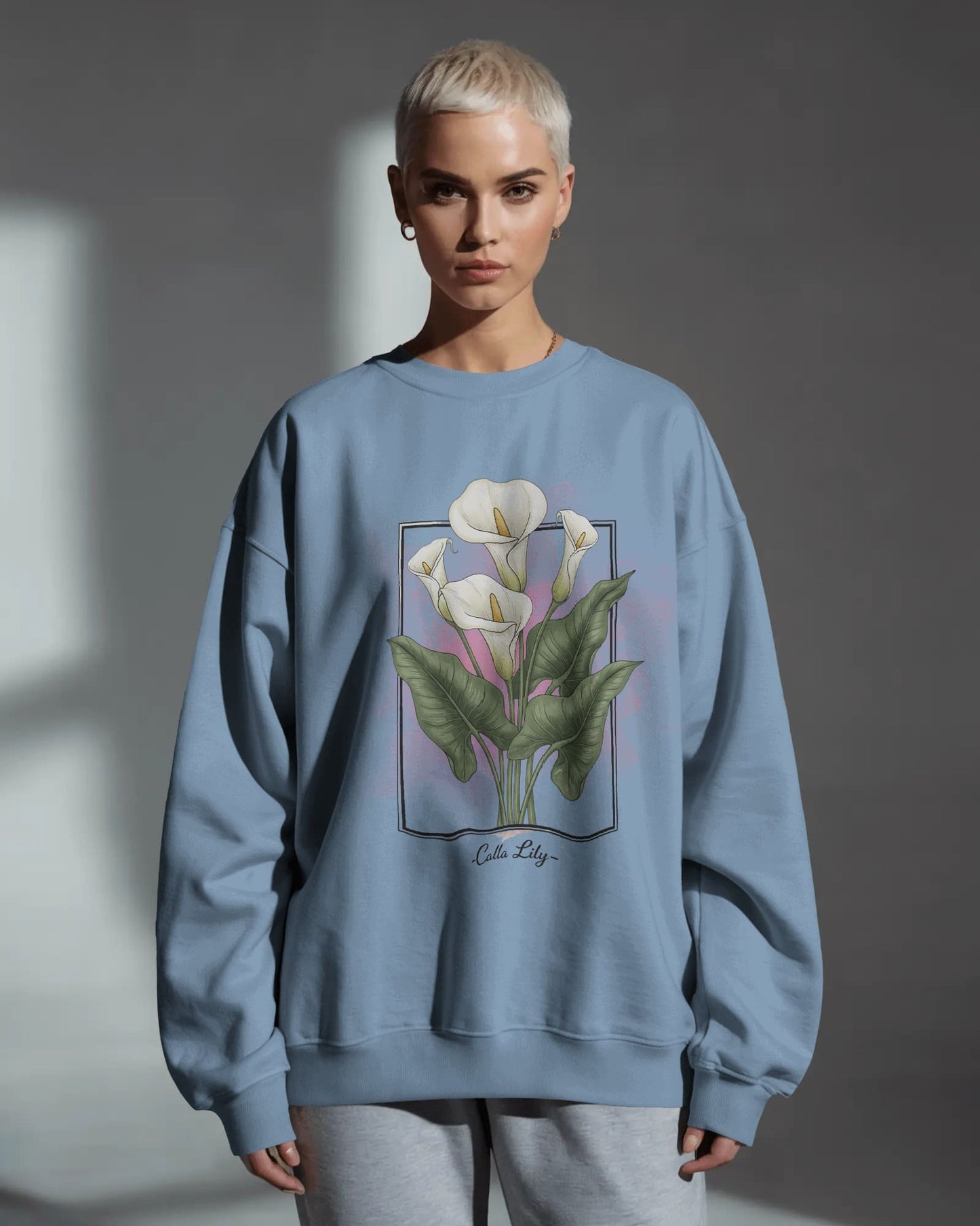 Lily Flower- Women Sweatshirt