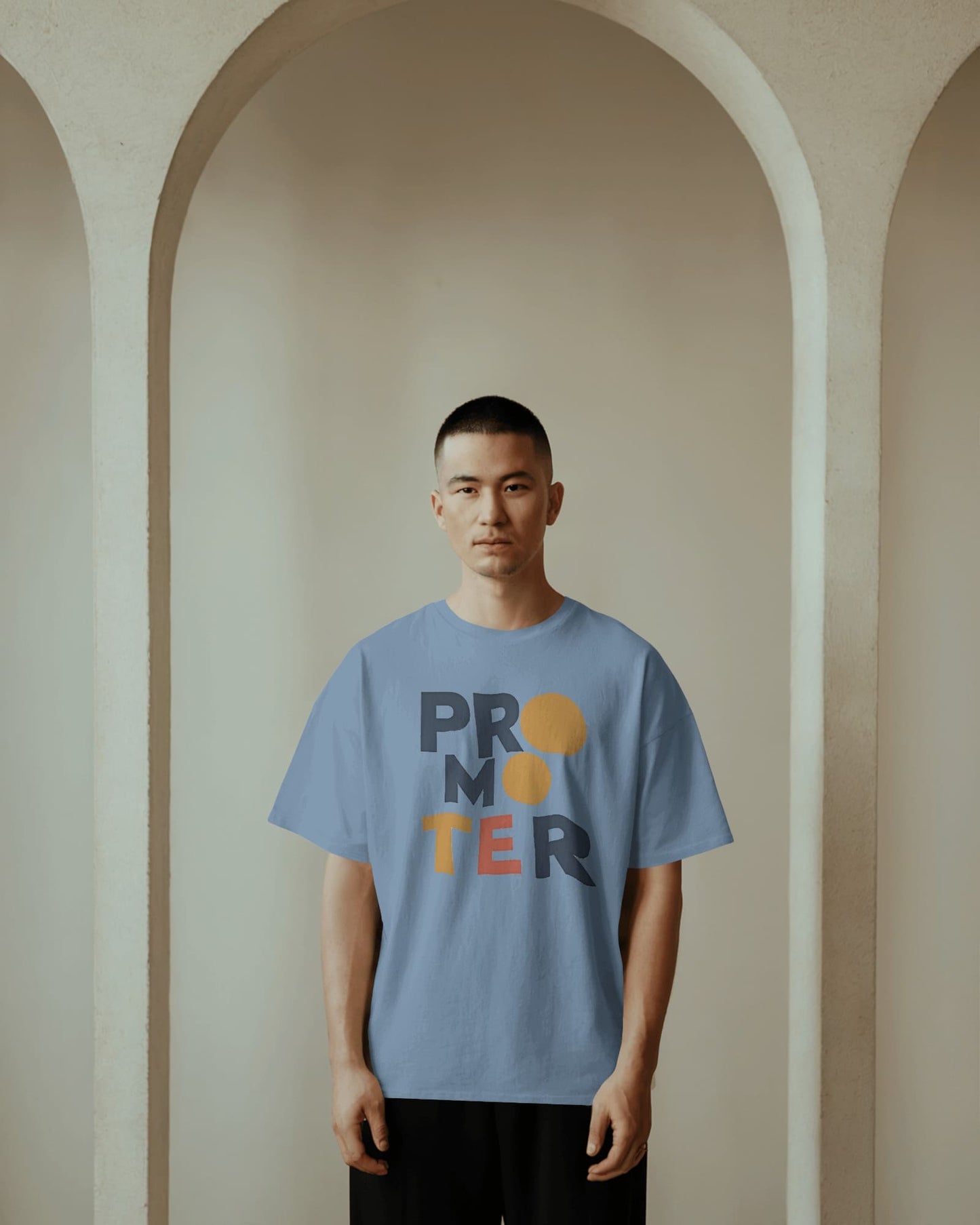 Promoter Word Art- Men Oversize T-shirt