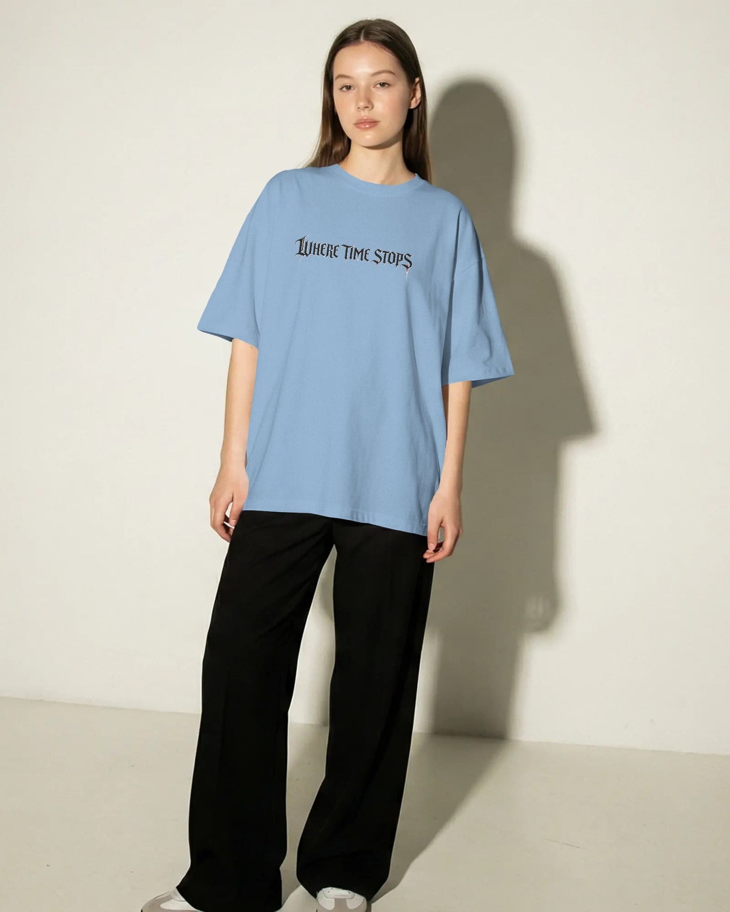 Where Time Stops- Women Oversize T-Shirt