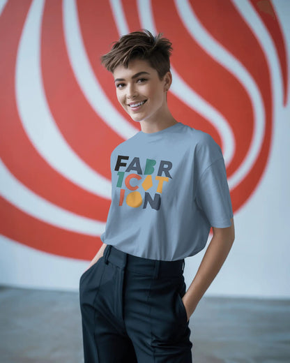 Fabrication Word Art- Women Oversize t-shirt