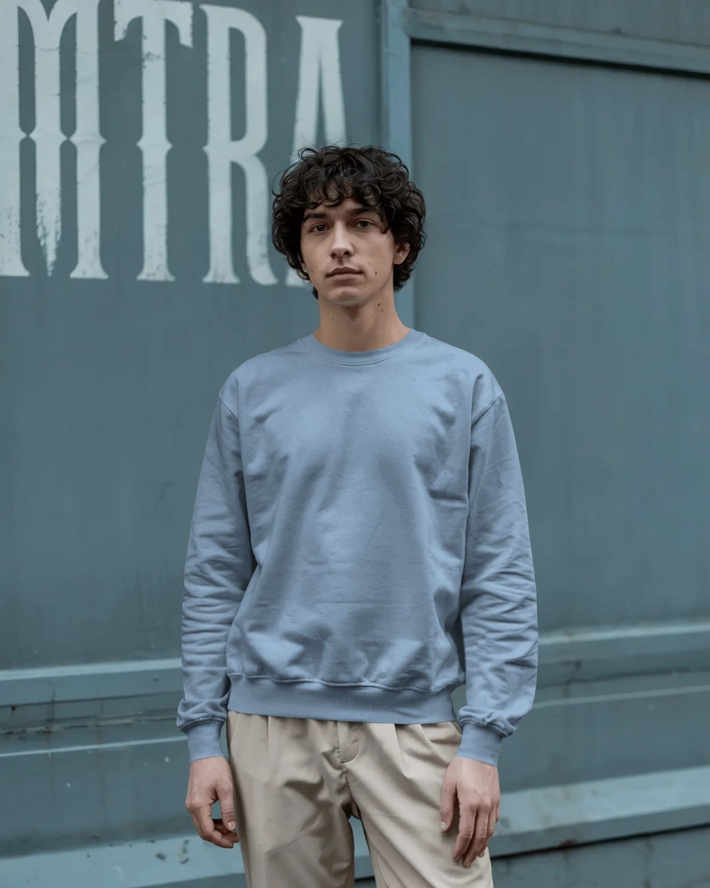 Plain Sweatshirts- Men