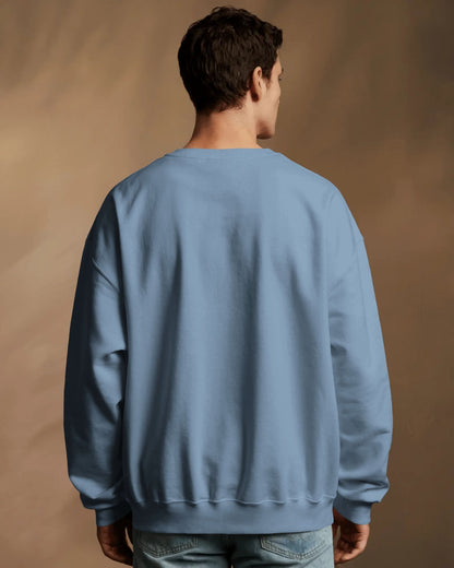 Plain Sweatshirts- Men