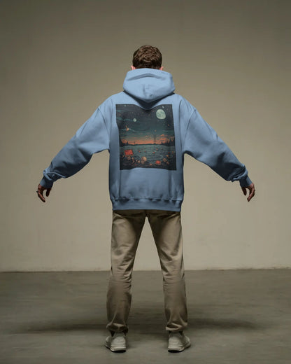 Satellite Space- Men Hoodie