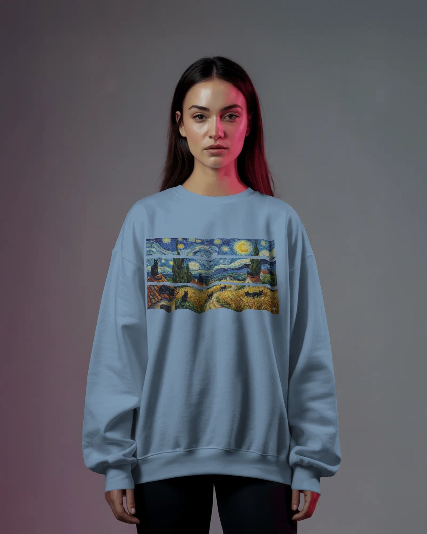 Van Gogh-Women Sweatshirt