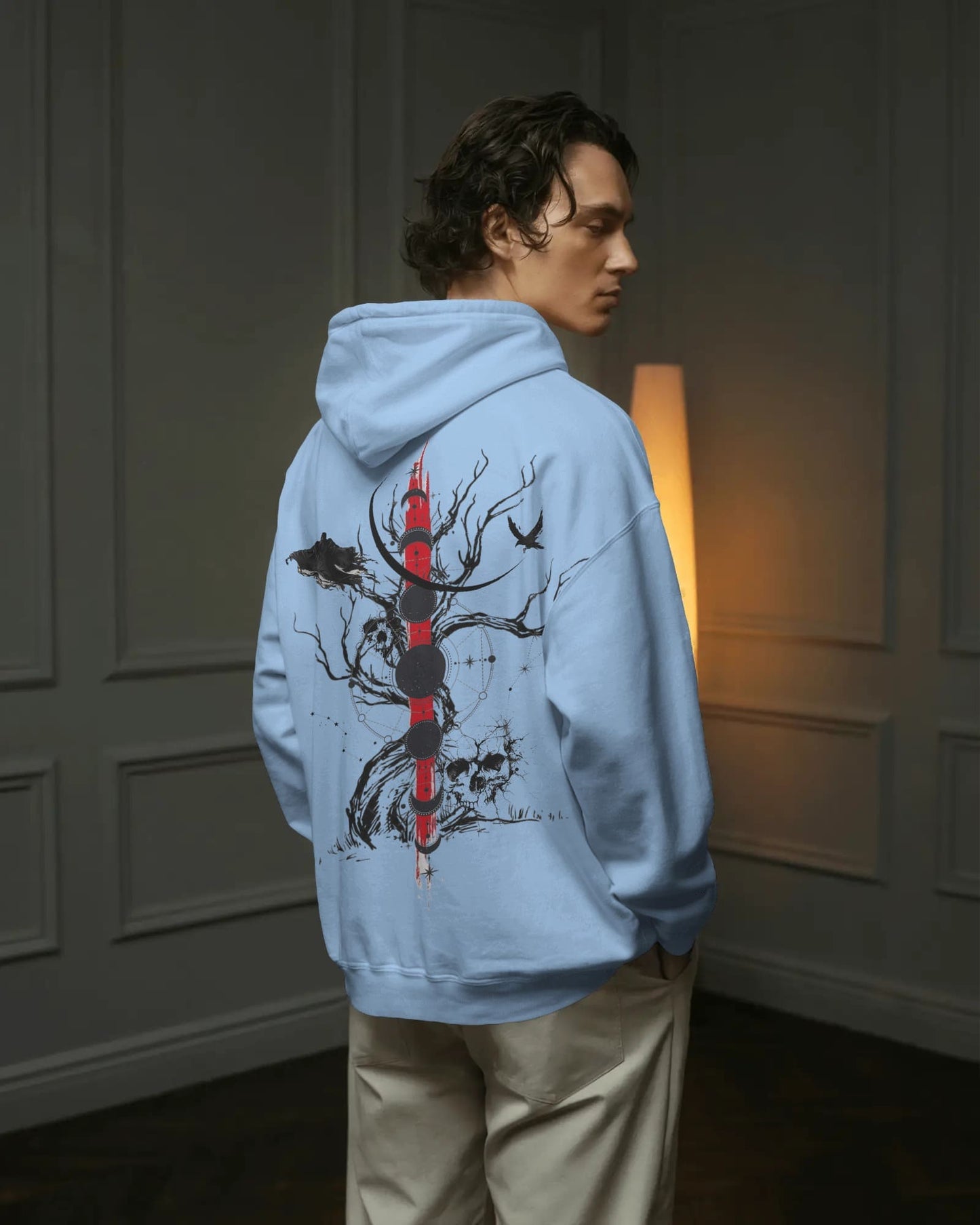 Where Time Stops-Men Hoodie