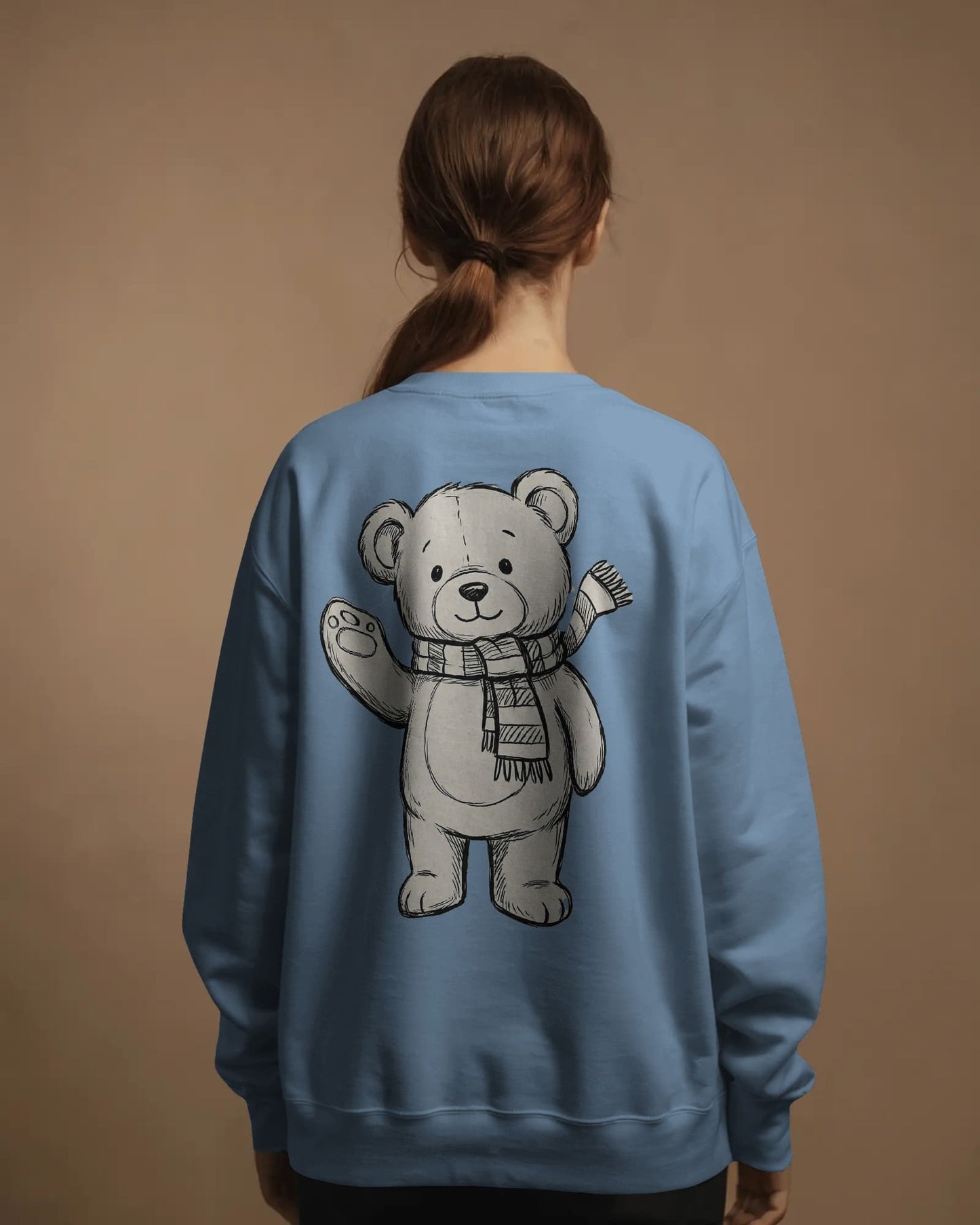 Teddy Bear Winter- Women Sweatshirt