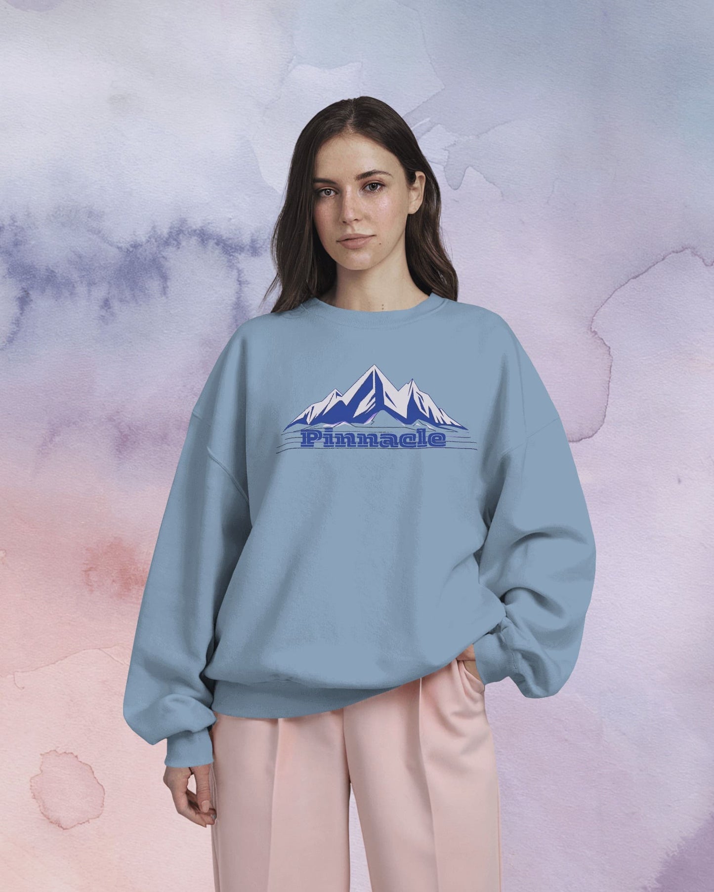 Mountain Pinnacle-Women Sweatshirt