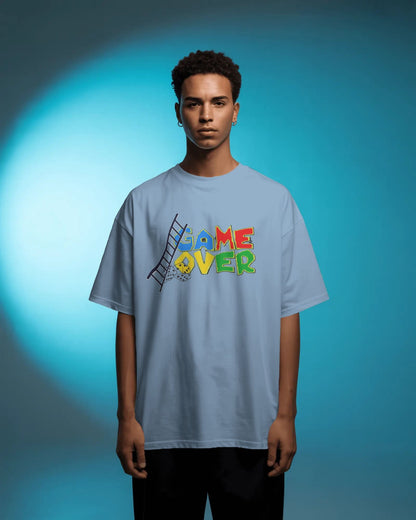 Ludo Gameover- Men Oversize T-shirt
