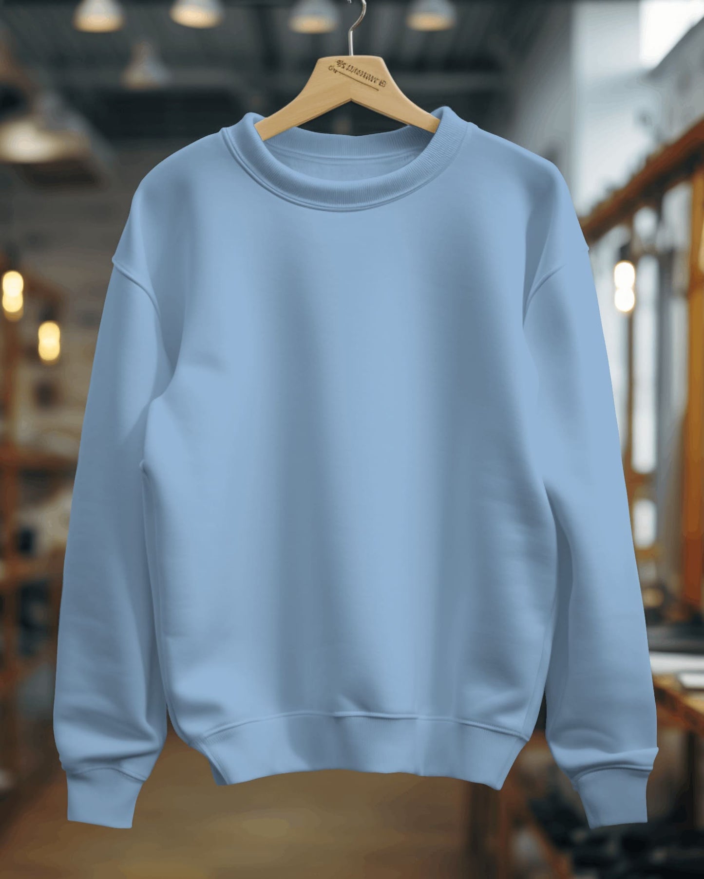 Plain Sweatshirts- Women