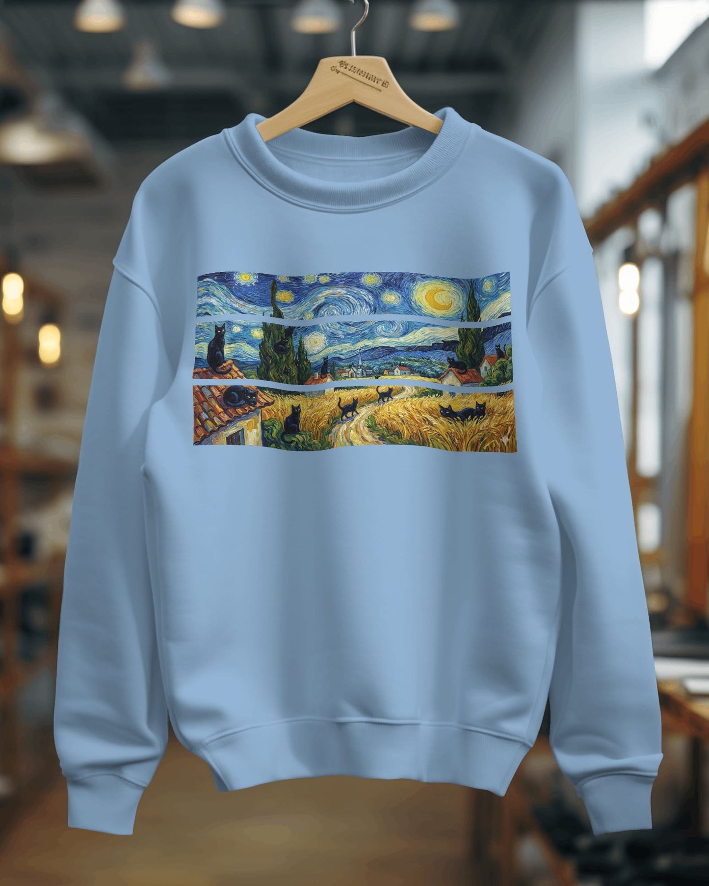 Van Gogh-Women Sweatshirt