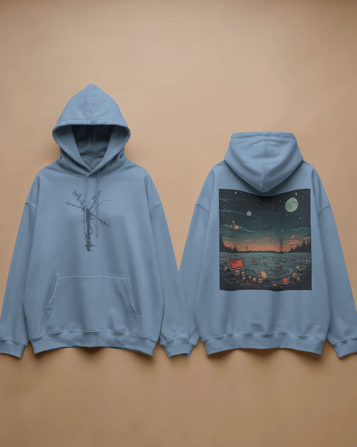 Satellite Space- Women Hoodie
