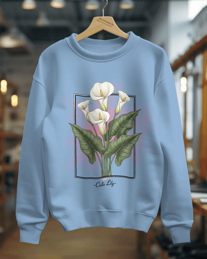 Lily Flower- Men Sweatshirt