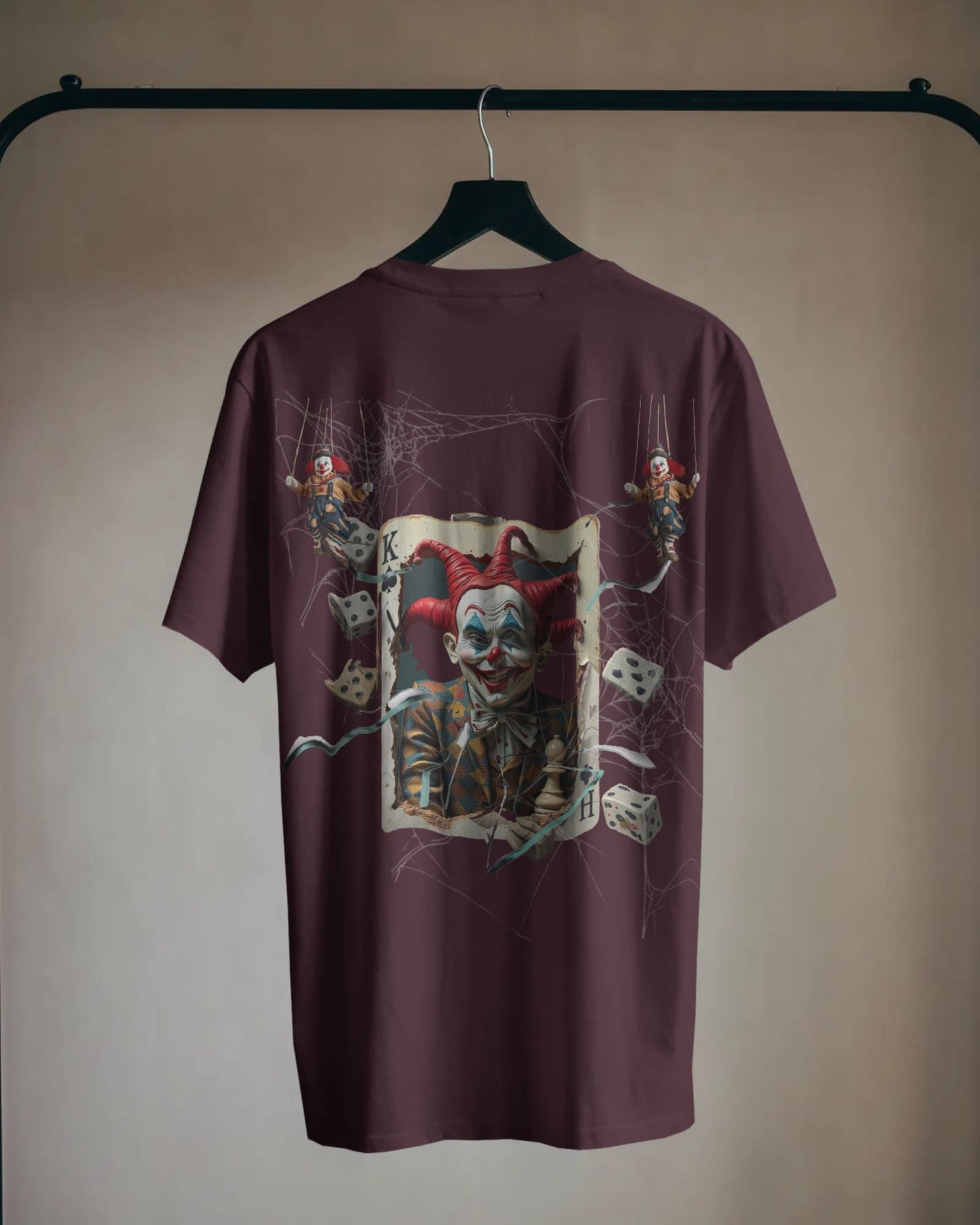 Clown- Play the Heart- Women Oversize T-shirt