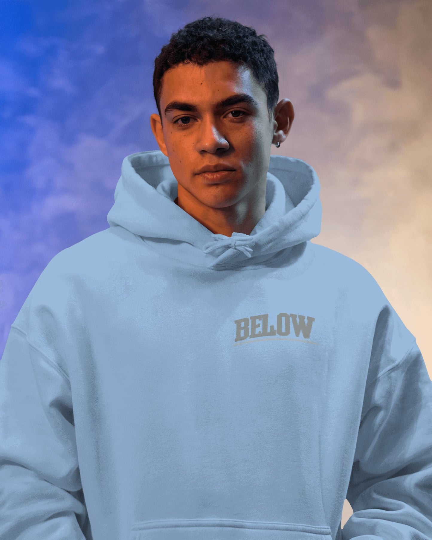 Below-Men Hoodie