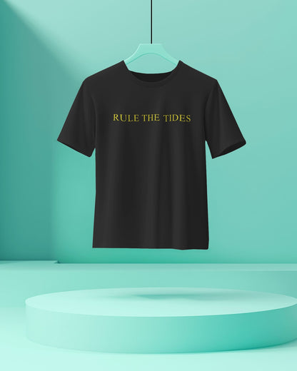 Rule The Tide - Men Half Sleeve Round Neck T-shirt