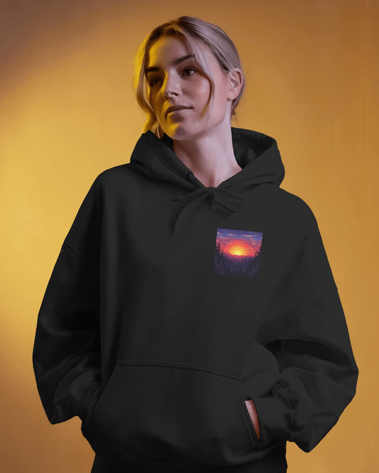 Pixel Sunset- Women Hoodie