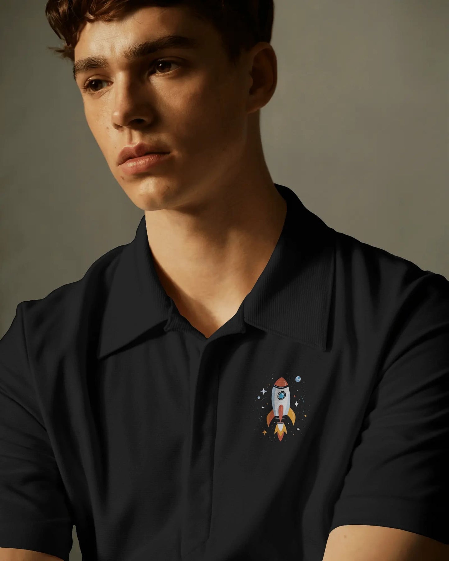 Rocket- Men Polo T-shirt