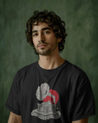 Mandala Music- Men Half Sleeve Round Neck T-Shirt