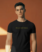 Rule The Tide - Men Half Sleeve Round Neck T-shirt