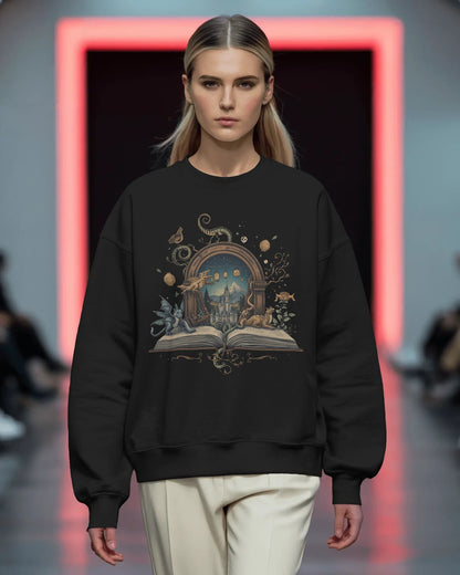 Magical Book-Women Sweatshirt