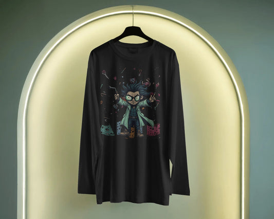 Scientists Experiment- Men Full Sleeve T-shirt