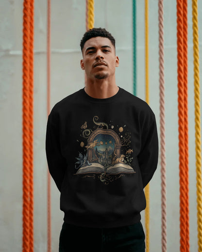 Magical Book-Men Sweatshirt