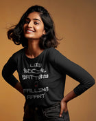 Low Social Battery- Women Full Sleeve T-shirt