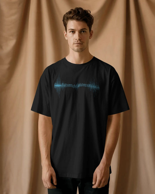 Echoes of Existence- Men Oversize T-shirt
