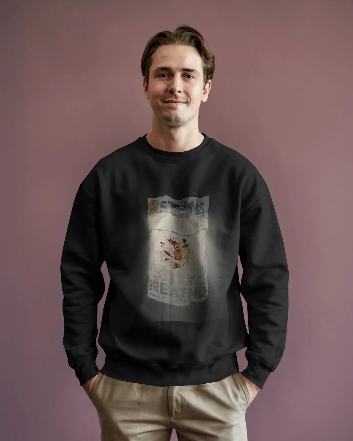 Street Lamp- Men Sweatshirt