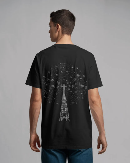 High Voltage Drip- Men Oversize T-shirt