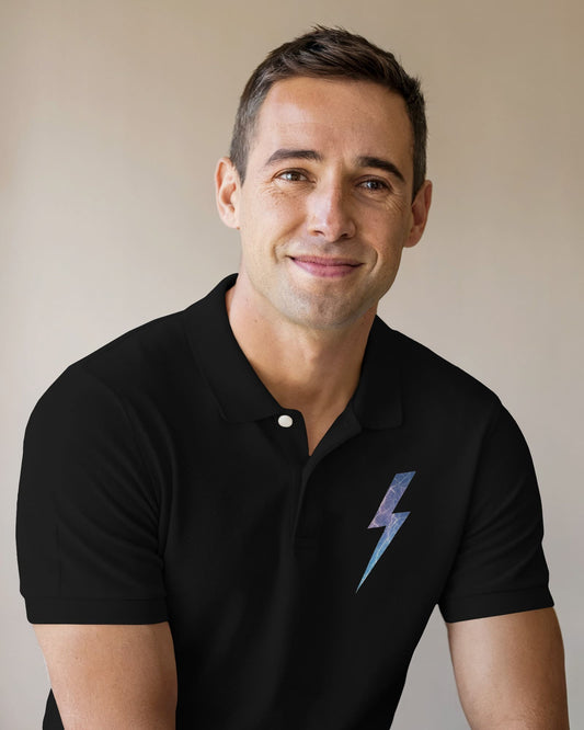 Super Bolt- Men Polo T-shirt