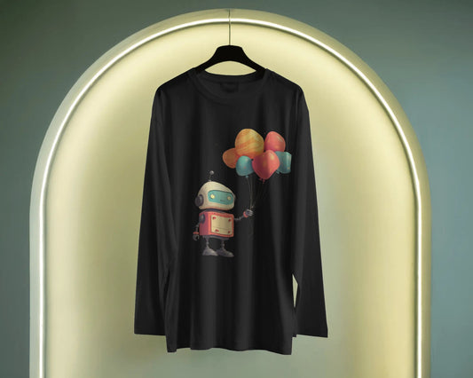 Robot- Men Full Sleeve T-shirt
