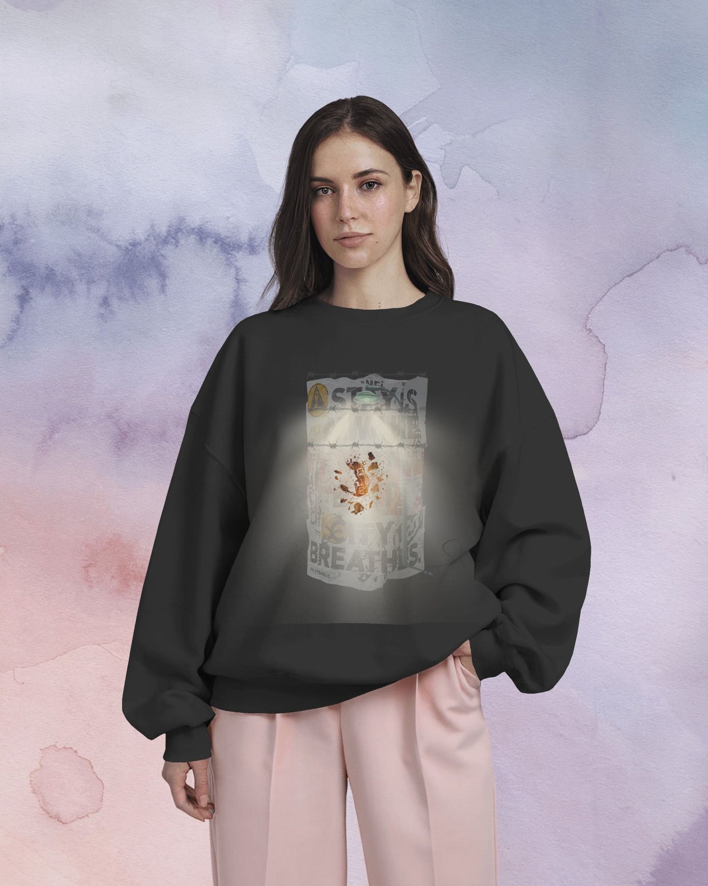 Street Lamp- Women Sweatshirt