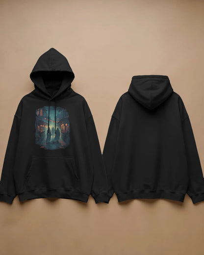 Neon Silence-Women Hoodie