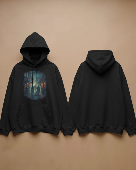 Neon Silence-Men Hoodie