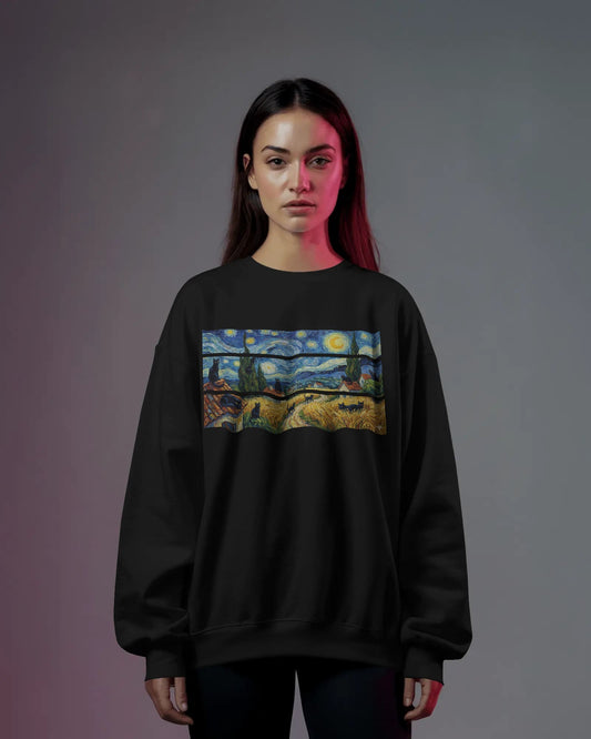 Van Gogh-Women Sweatshirt