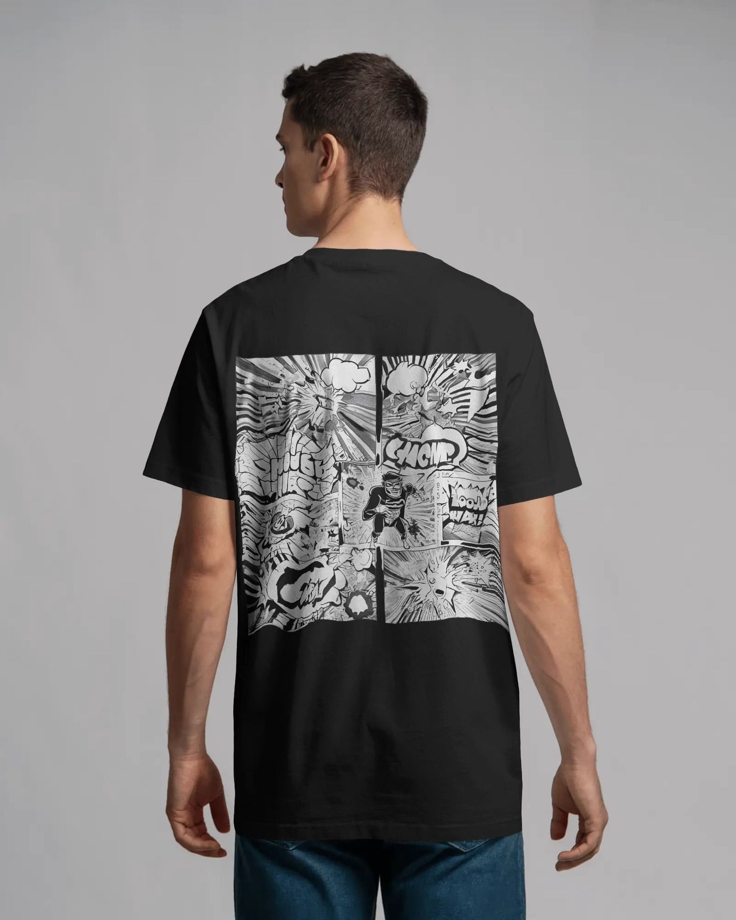 Comic Stories- Men Oversize T-Shirt