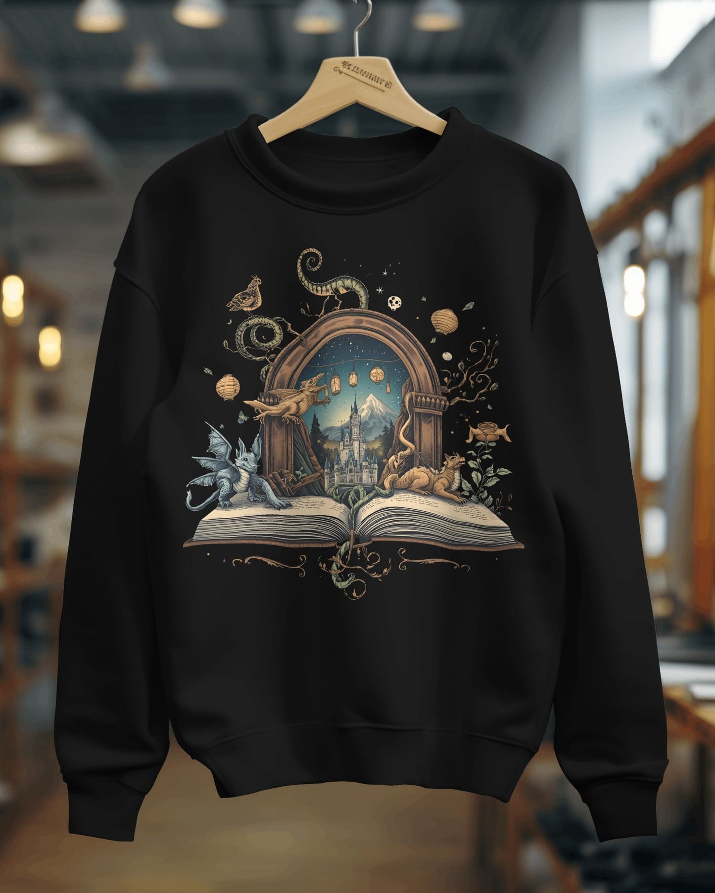 Magical Book-Men Sweatshirt