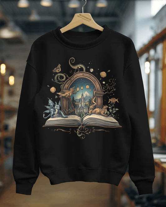 Magical Book-Women Sweatshirt