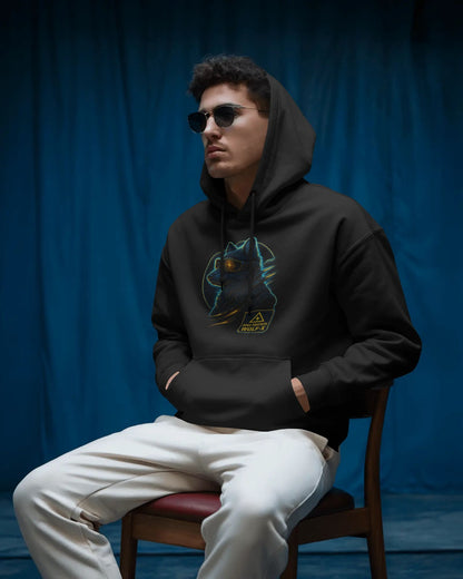 Wolf Tech- Men Hoodie