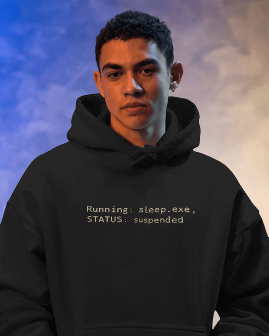 Sleep Code-Men Hoodie