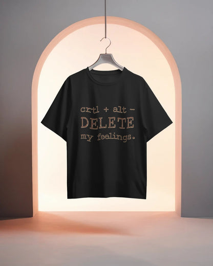 Ctrl+Alt+Delete- Women Oversize T-Shirt