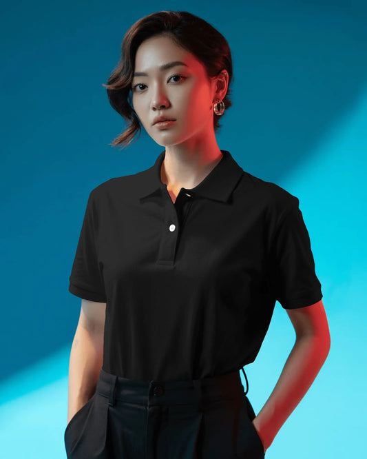 Plain-Women Polo T-Shirts